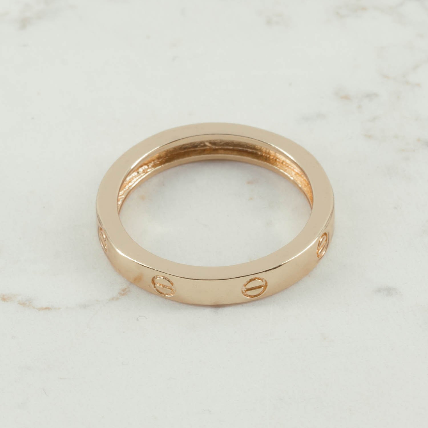 ANILLO CARTIER MACIZO